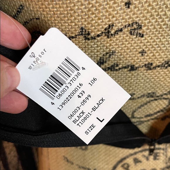 Windsor Black Mesh Sleeve Blouse - Picture 6 of 6